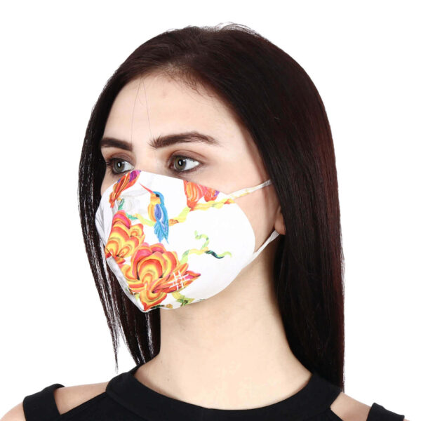 Beautiful Designer Unisex Fabric Face Mask with Ear Loops for Men Women Girl & Kids Reusable & Washable Hazelglow Basics 03 IMG_9037 HAZELGLOW BASICS Beautiful Designer Fabric Face Mask with Ear Loops Reusable & Washable V