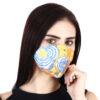 HAZELGLOW BASICS Beautiful Designer Fabric Face Mask with Ear Loops Reusable & Washable IV