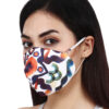 HAZELGLOW Beautiful Designer Fabric Face Mask with Ear Loops Reusable Washable