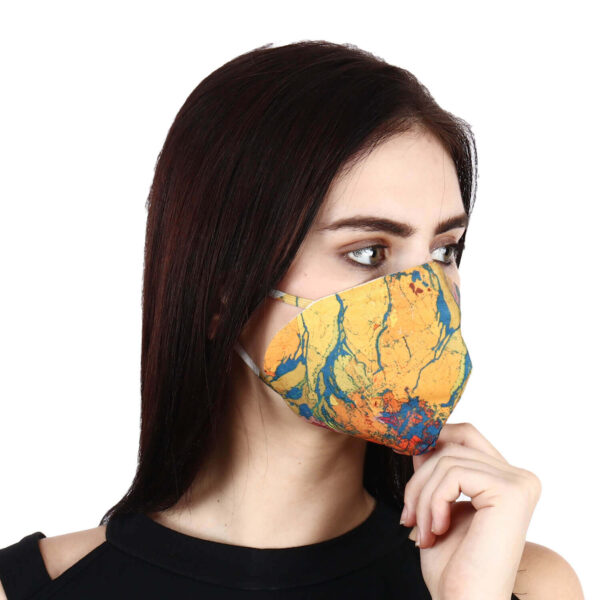 Beautiful Designer Unisex Fabric Face Mask with Ear Loops for Men Women Girl & Kids Reusable & Washable Hazelglow Basics 3 IMG_9062 copy HAZELGLOW BASICS Beautiful Designer Fabric Face Mask with Ear Loops Reusable & Washable III