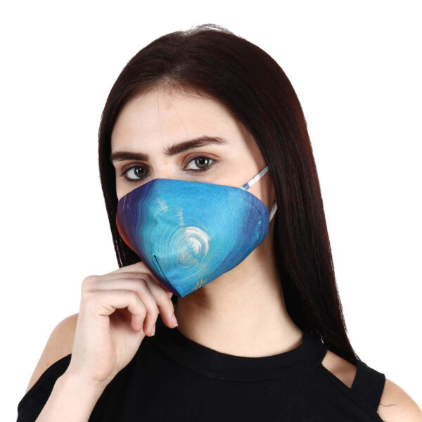 Beautiful Designer Unisex Fabric Face Mask with Ear Loops for Men Women Girl & Kids Reusable & Washable Hazelglow Basics 5 IMG_9068 HAZELGLOW BASICS Beautiful Designer Fabric Face Mask with Ear Loops Reusable & Washable