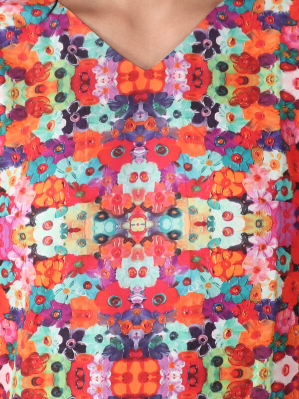 hazelglow Basics Designer Print Grace Tunic Dress 1 - 6 Grace Tunic Dress for Women & Girls Designer Print D-4 by hazelglow