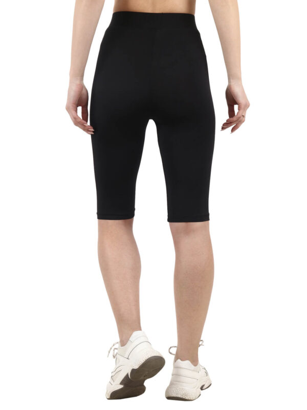 hazelglow Basics Knee Length Womens Sporty Tights 3 - 4 Active Wear Sporty Legging Knee Length D-3 hazelglow