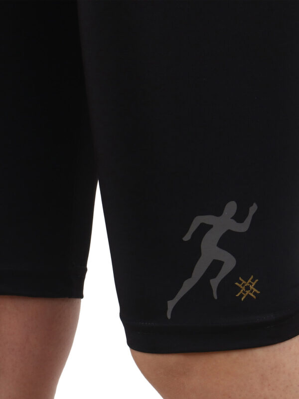 hazelglow Basics Knee Length Womens Sporty Tights 3 - 6 Active Wear Sporty Legging Knee Length D-3 hazelglow