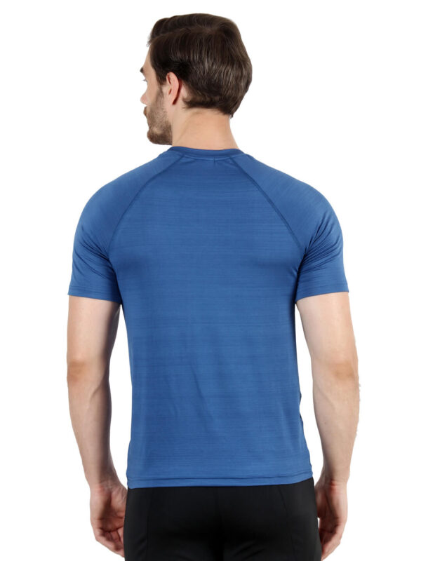 Men's Regular Fit Half Sleeves T-Shirt by hazelglow Basics