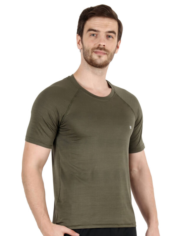 hazelglow Basics Mens T Shirt 2 - 3 T-Shirt for Mens Regular Fit Half Sleeves D-2 hazelglow