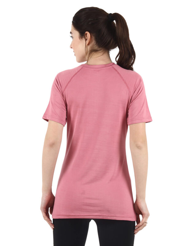 Girls Half Sleeves T-Shirt D-1 hazelglow