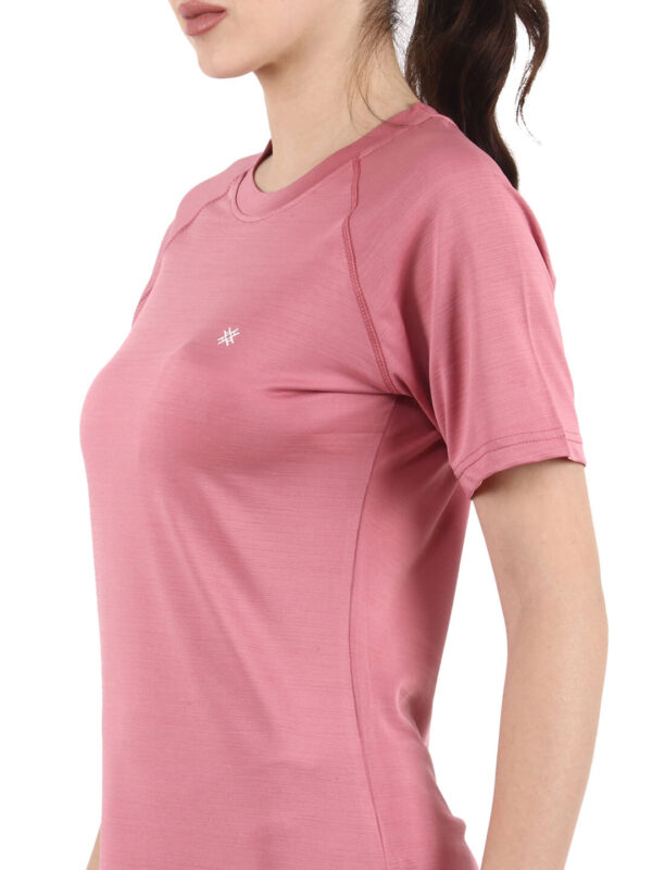 Girls Half Sleeves T-Shirt D-1 hazelglow