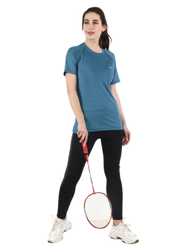 hazelglow Basics Womens T Shirt 3 - 6 Girls T-Shirt Regular Fit Half Sleeve D-3 hazelglow