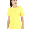 hazelglow Basics Womens T Shirt 5 - 1 Yellow T-Shirt Womens Regular Fit Half Sleeves,