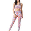 hazelglow basics Active Wear Designer Print Sporty Legging 6 - 1 Active Wear Designer Print Symphony Sporty Legging,