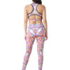 hazelglow basics Active Wear Designer Print Sporty Legging 6 - 4 Active Wear Designer Print Symphony Sporty Legging D-6 hazelglow