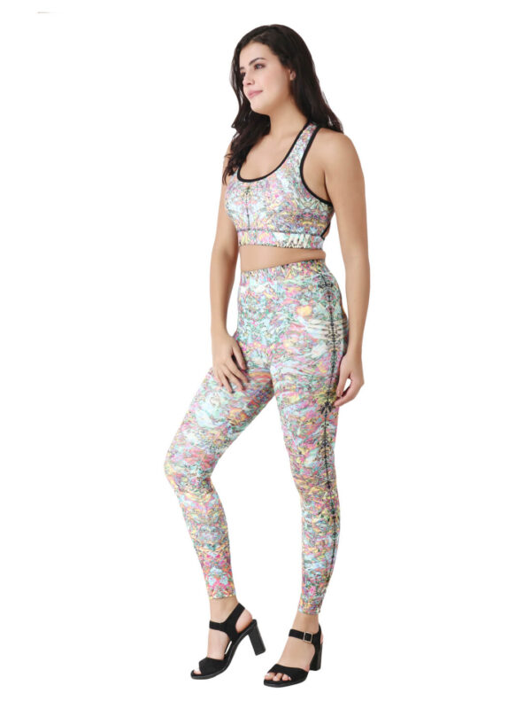 hazelglow basics Active Wear Designer Print Sporty Top 7 - 2 Sporty Top Active Wear Designer Print Symphony D-7 hazelglow