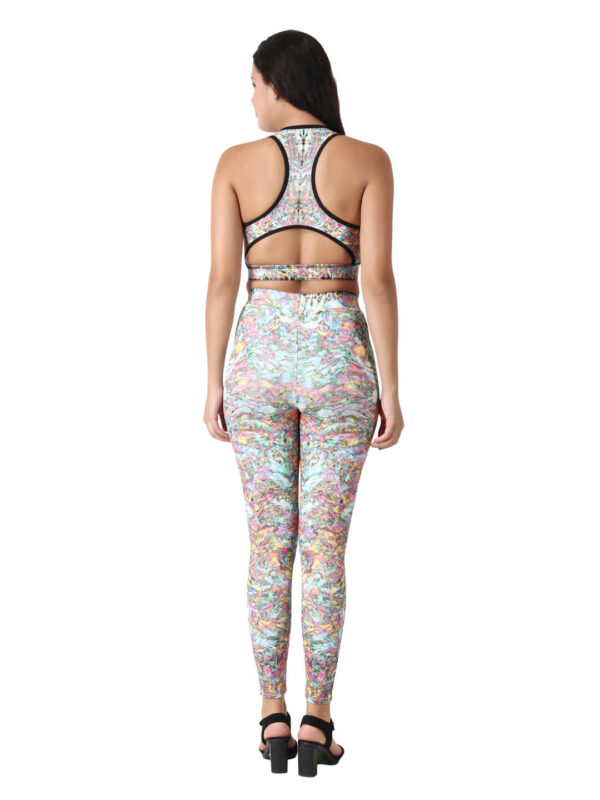 hazelglow basics Active Wear Designer Print Sporty Top 7 - 4 Sporty Top Active Wear Designer Print Symphony D-7 hazelglow