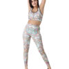 hazelglow basics Active Wear Designer Print Sporty Top 7 - 5 Sporty Top Active Wear Designer Print Symphony D-7 hazelglow