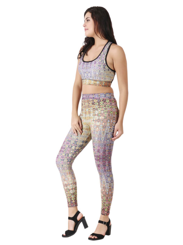 hazelglow basics Active Wear Designer Print Sporty Top 9 - 2 Sporty Top Active Wear Designer Print D-9 hazelglow
