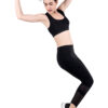 hazelglow basics Active Wear Sporty Top 1 - 4 Black Active Wear Sporty Top D-2 hazelglow