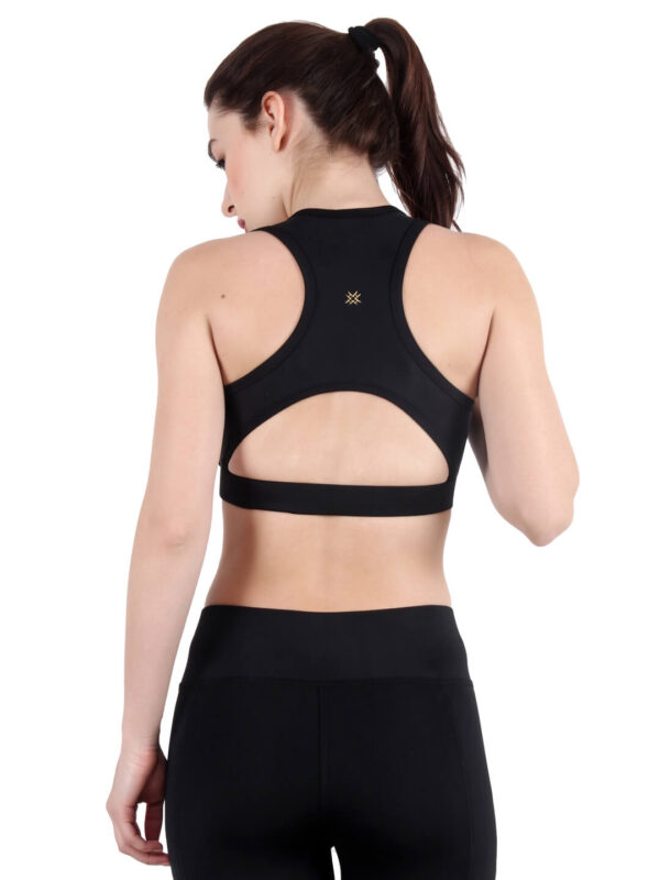 hazelglow basics Active Wear Sporty Top 1 - 6 Black Active Wear Sporty Top D-2 hazelglow