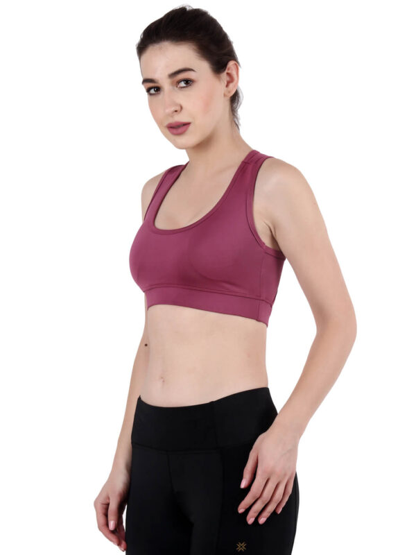 hazelglow basics Active Wear Sporty Top 3 - 2 Maroon color Active Wear Sporty Top D-3 hazelglow