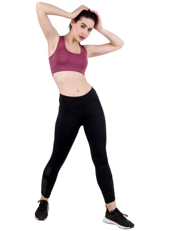 hazelglow basics Active Wear Sporty Top 3 - 5 Maroon color Active Wear Sporty Top D-3 hazelglow