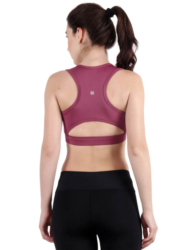 hazelglow basics Active Wear Sporty Top 3 - 6 Maroon color Active Wear Sporty Top D-3 hazelglow