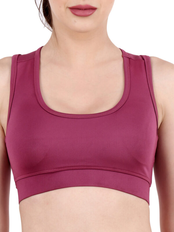 hazelglow basics Active Wear Sporty Top 3 - 7 Maroon color Active Wear Sporty Top D-3 hazelglow