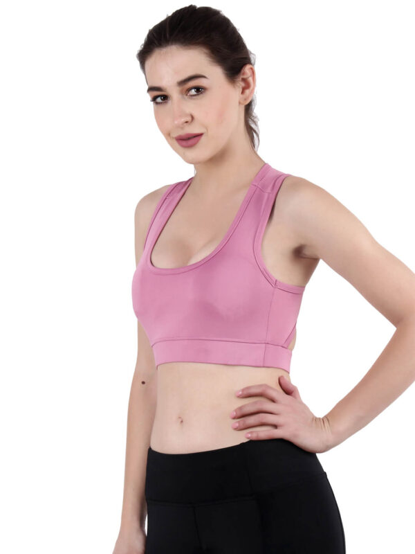 Pink Active Wear Sporty Top D-4 hazelglow