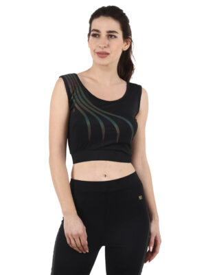 hazelglow basics Active Wear Sporty Top with Reflector Print 5 - 1 Reflector Print Active Wear Sporty Top,