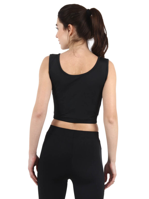 Reflector Print Active Wear Sporty Top D-5 hazelglow