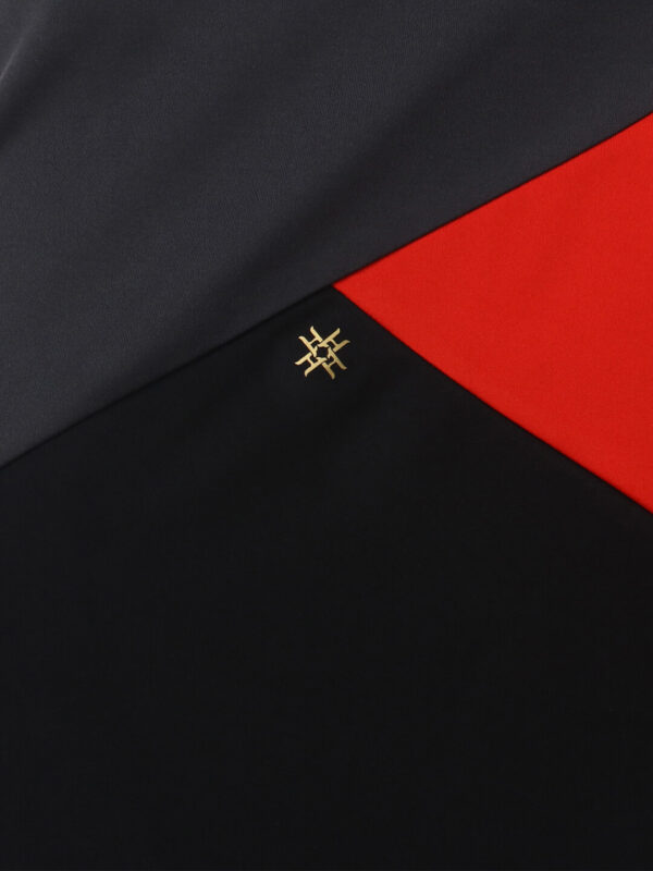 Color Block Pencil Skirt Side Slit D-2 by hazelglow