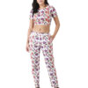 hazelglow basics Designer Print Laurel Trouser 1 - 1 Floral Print Pant,Women's Designer Floral Print Trouser Pant