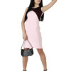 3 Color Block Bodycon Dress Hazelglow D-3 05 bodycon midi dress,