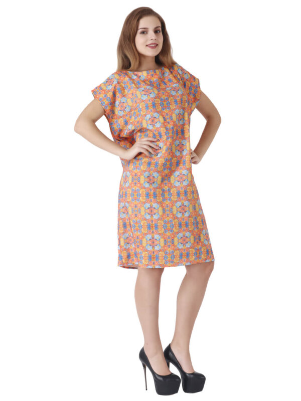 Blossom Kaftan Designer Print hazelglow D-4 03 Kaftan Dress Blossom Designer Print D-4 hazelglow