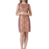 Elegant Tunic Dress Designer Print hazelglow D-1