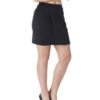 Buy Black Skirts for Women Front Overlap Panel hazelglow D1