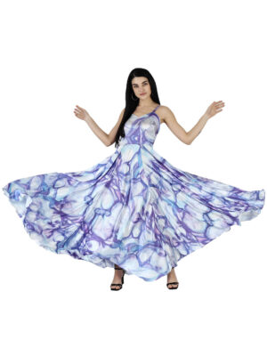 Lady hazelglow Dance Canvas Art Cloud Nine Print by hazelglow D-2 1 Spagetti Flare Dress