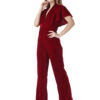 Buy Jumpsuit for Women Party Wear Ruffle Sleeve Stylish Glamorous hazelglow