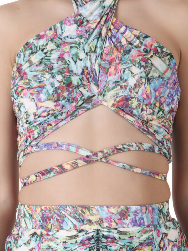 Sexy Party Wear Designer Cross Over Top Harmony hazelglow D-1