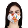 HAZELGLOW BASICS Beautiful Designer Fabric Face Mask with Ear Loops Reusable & Washable V