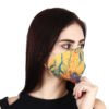 HAZELGLOW BASICS Beautiful Designer Fabric Face Mask with Ear Loops Reusable & Washable III