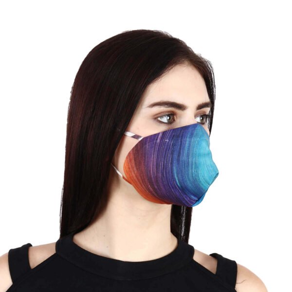 HAZELGLOW BASICS Beautiful Designer Fabric Face Mask with Ear Loops Reusable & Washable