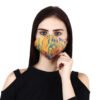 HAZELGLOW BASICS Beautiful Designer Fabric Face Mask with Ear Loops Reusable & Washable III