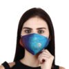 HAZELGLOW BASICS Beautiful Designer Fabric Face Mask with Ear Loops Reusable & Washable