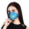 HAZELGLOW BASICS Beautiful Designer Fabric Face Mask with Ear Loops Reusable & Washable