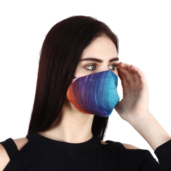 HAZELGLOW BASICS Beautiful Designer Fabric Face Mask with Ear Loops Reusable & Washable