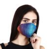 HAZELGLOW BASICS Beautiful Designer Fabric Face Mask with Ear Loops Reusable & Washable