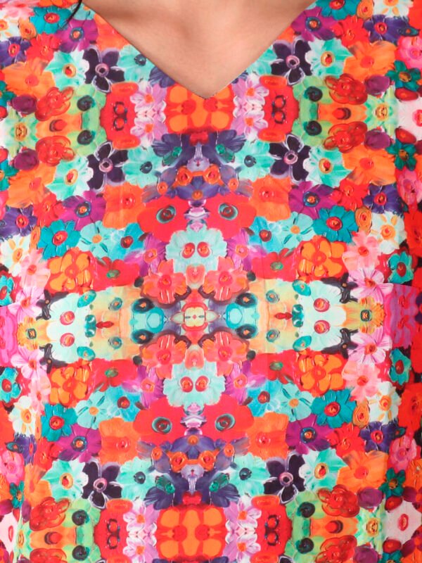 hazelglow Basics Designer Print Grace Tunic Dress 1 - 6 Grace Tunic Dress for Women & Girls Designer Print D-4 by hazelglow