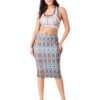 Designer Pencil Skirt Print For Girls and womens D-5 hazelglow