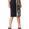 Designer Print Pencil Skirt for Girls D-7 hazelglow