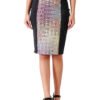 Pencil Skirt Girls Womens Designer Print D-8 hazelglow